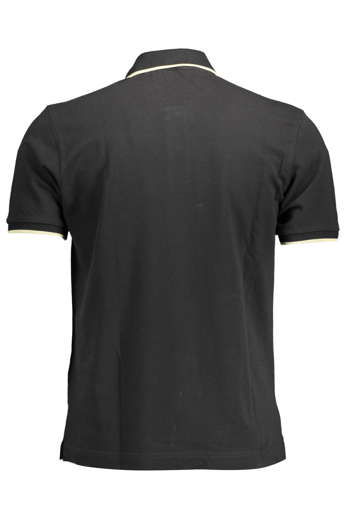 LA MARTINA MEN'S SHORT SLEEVE POLO BLACK