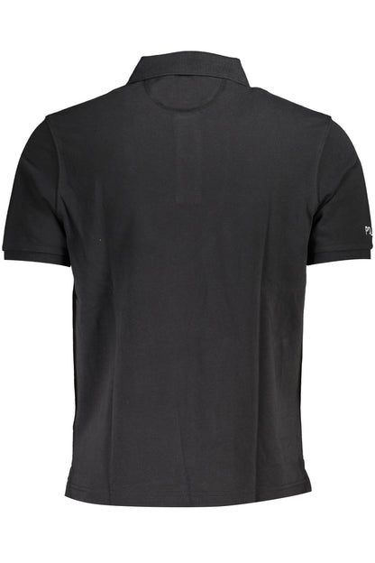 LA MARTINA MEN'S SHORT SLEEVE POLO BLACK