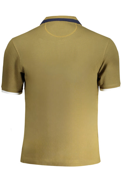 LA MARTINA MEN'S GREEN SHORT-SLEEVED POLO SHIRT