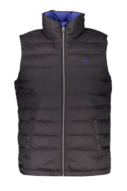 LA MARTINA BLACK MEN'S SLEEVELESS