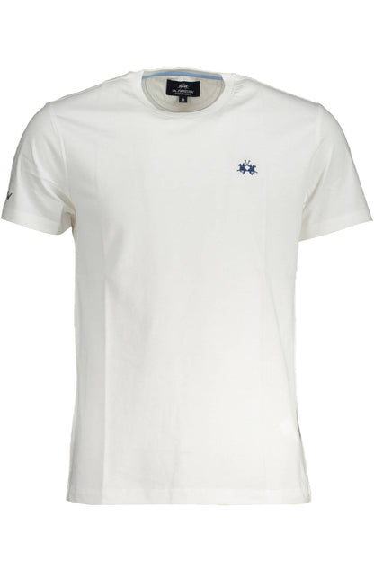LA MARTINA MEN'S SHORT SLEEVE T-SHIRT WHITE