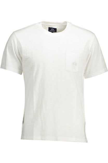 LA MARTINA MEN'S SHORT SLEEVE T-SHIRT WHITE