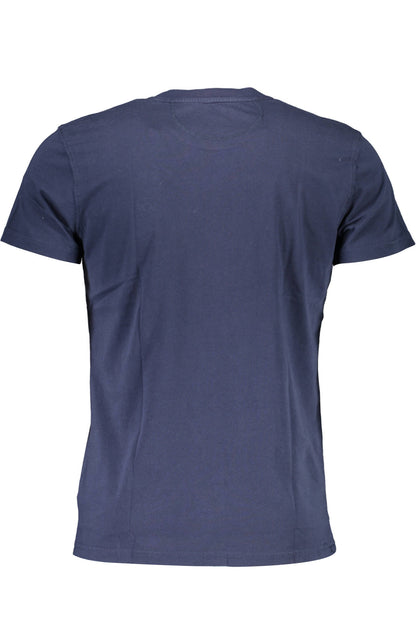 LA MARTINA MEN'S SHORT SLEEVE T-SHIRT BLUE