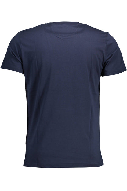 LA MARTINA MEN'S SHORT SLEEVE T-SHIRT BLUE