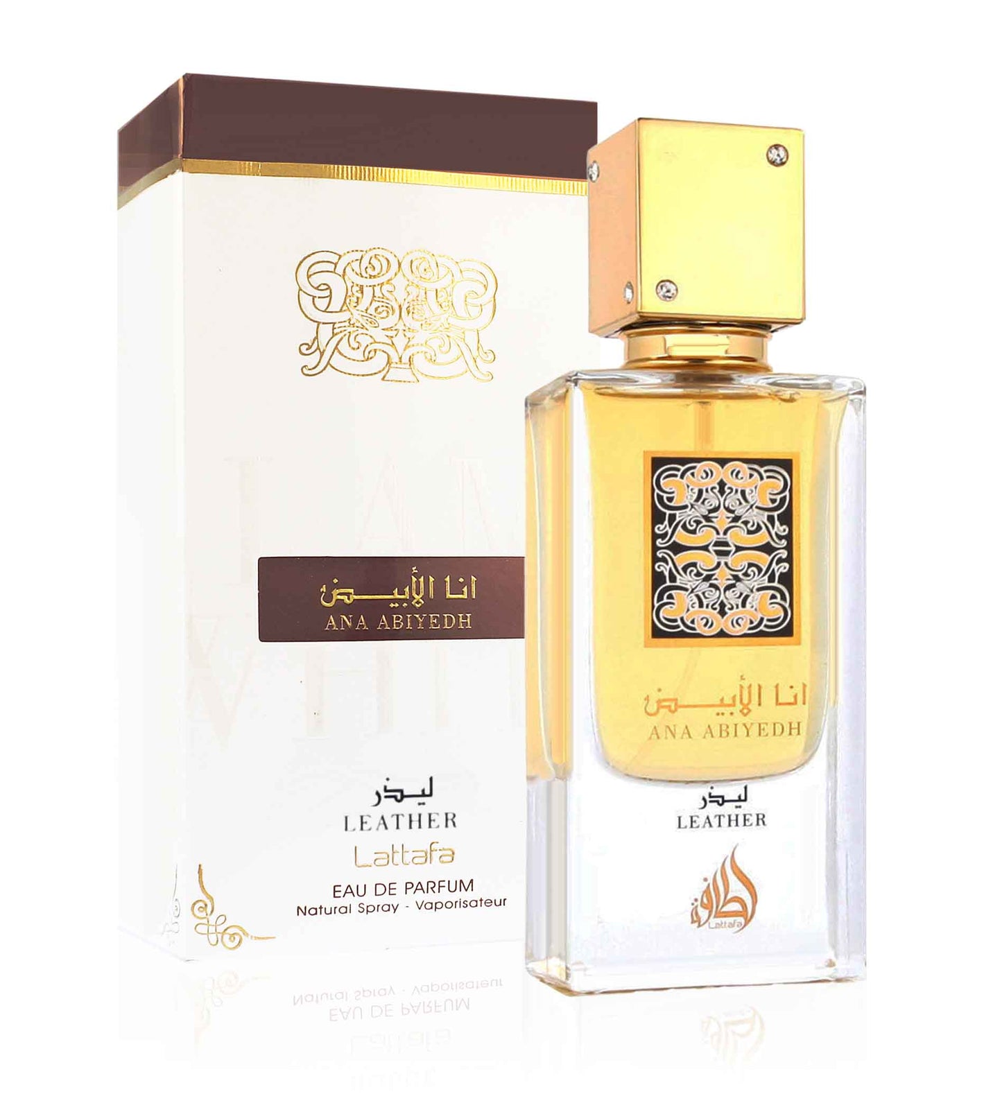 Lattafa Ana Abiyedh Leather Eau De Parfum Unisexe 60ml