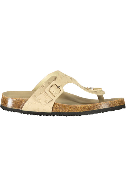 LAURA BIAGIOTTI WOMEN'S BEIGE SLIPPER