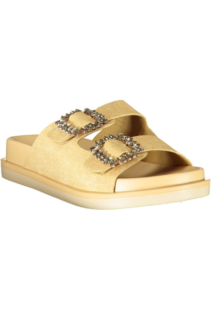 LAURA BIAGIOTTI WOMEN'S BEIGE SLIPPER