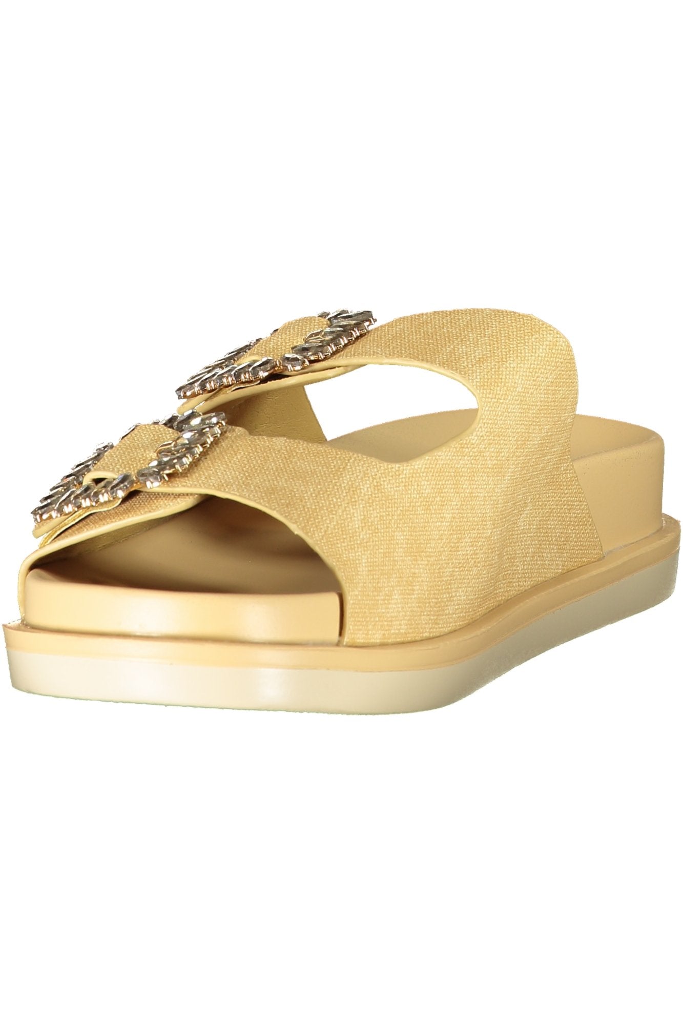 LAURA BIAGIOTTI WOMEN'S BEIGE SLIPPER