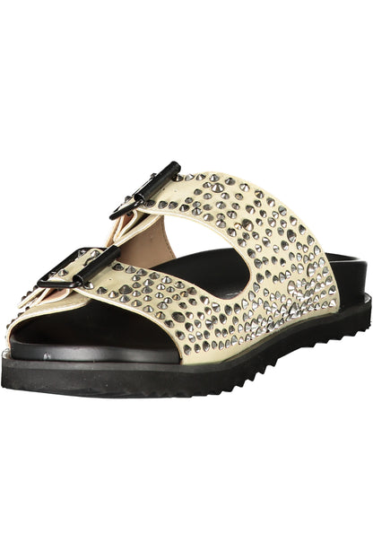 LAURA BIAGIOTTI WOMEN'S BEIGE SLIPPER