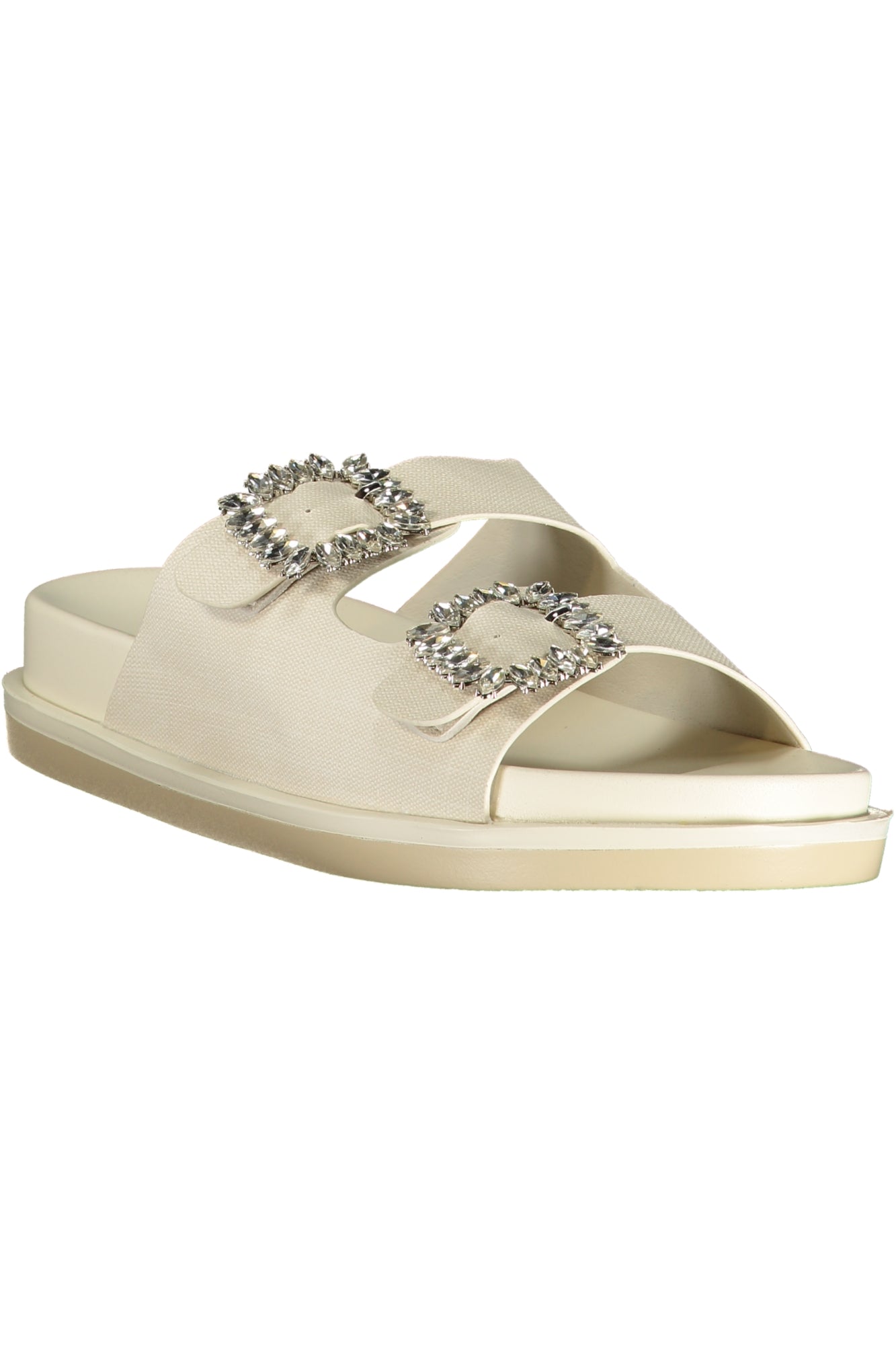 LAURA BIAGIOTTI WOMEN'S WHITE SLIPPER FOOTWEAR
