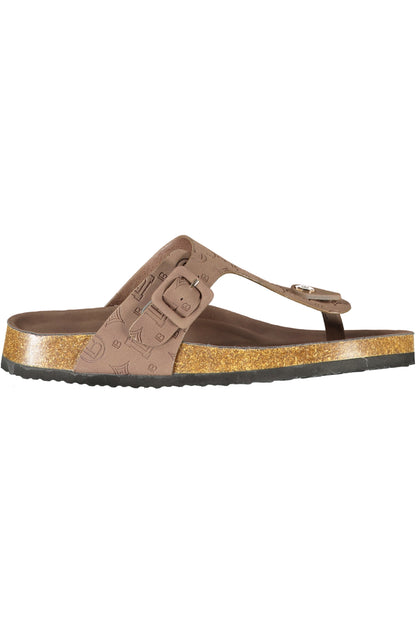 LAURA BIAGIOTTI WOMEN'S BROWN SLIPPER FOOTWEAR