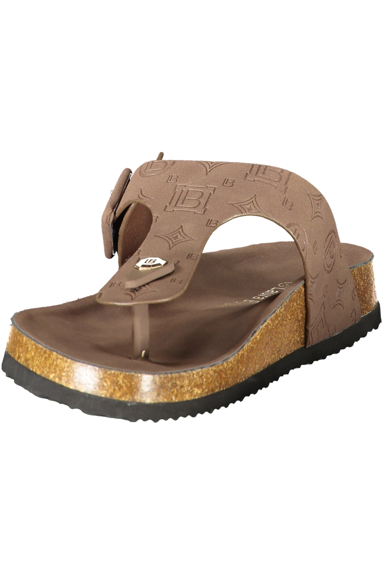LAURA BIAGIOTTI WOMEN'S BROWN SLIPPER FOOTWEAR