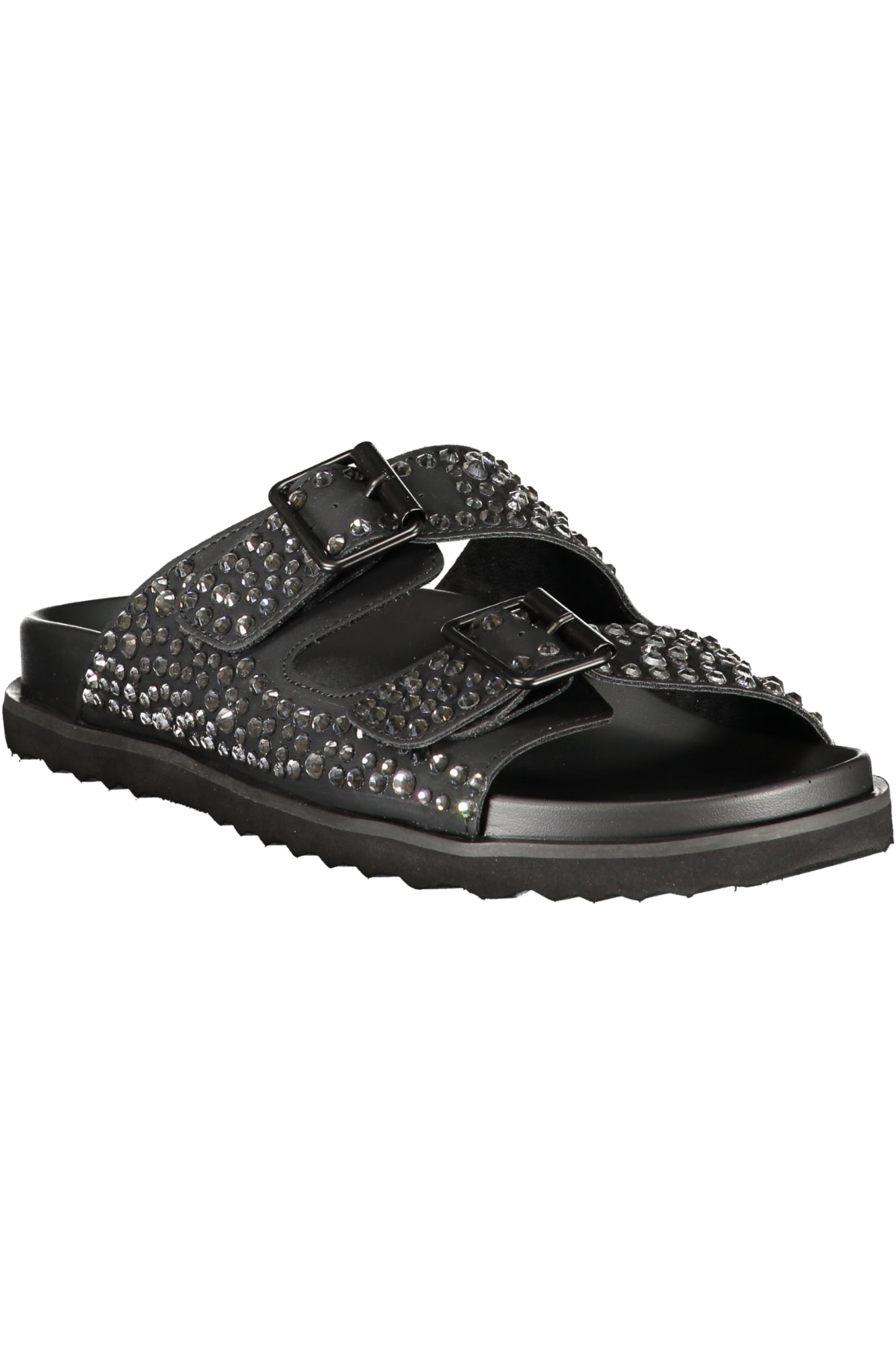 LAURA BIAGIOTTI WOMEN'S BLACK SLIPPER FOOTWEAR