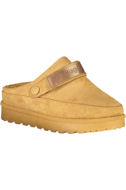 LAURA BIAGIOTTI WOMEN'S WINTER CLOG FOOTWEAR, BROWN