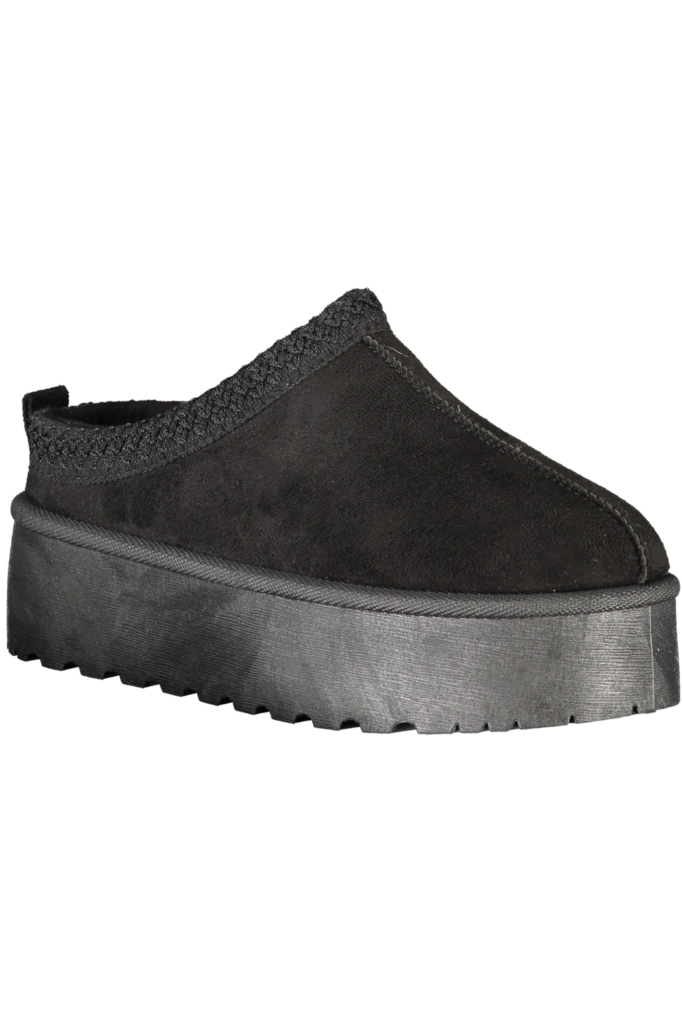 LAURA BIAGIOTTI WOMEN'S BLACK WINTER CLOG FOOTWEAR