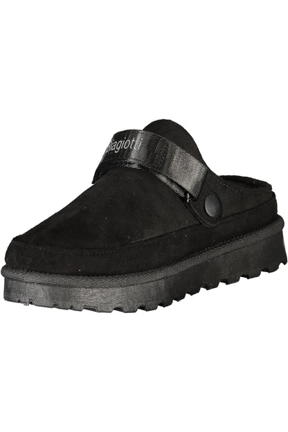 LAURA BIAGIOTTI WOMEN'S BLACK WINTER CLOG FOOTWEAR