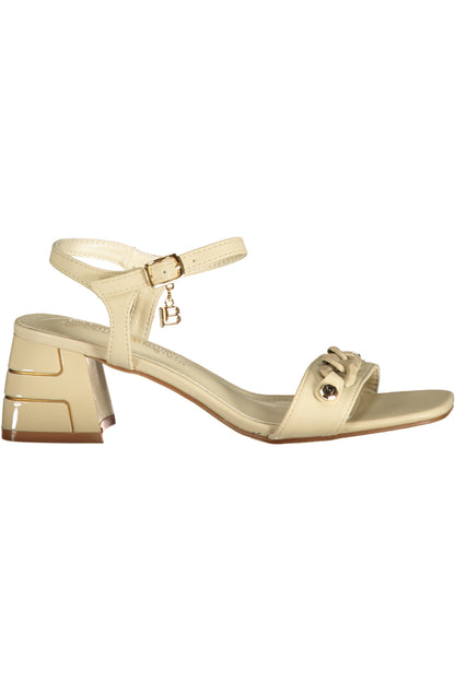 LAURA BIAGIOTTI WOMEN'S BEIGE SANDALS