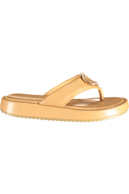 LAURA BIAGIOTTI WOMEN'S BEIGE SANDALS