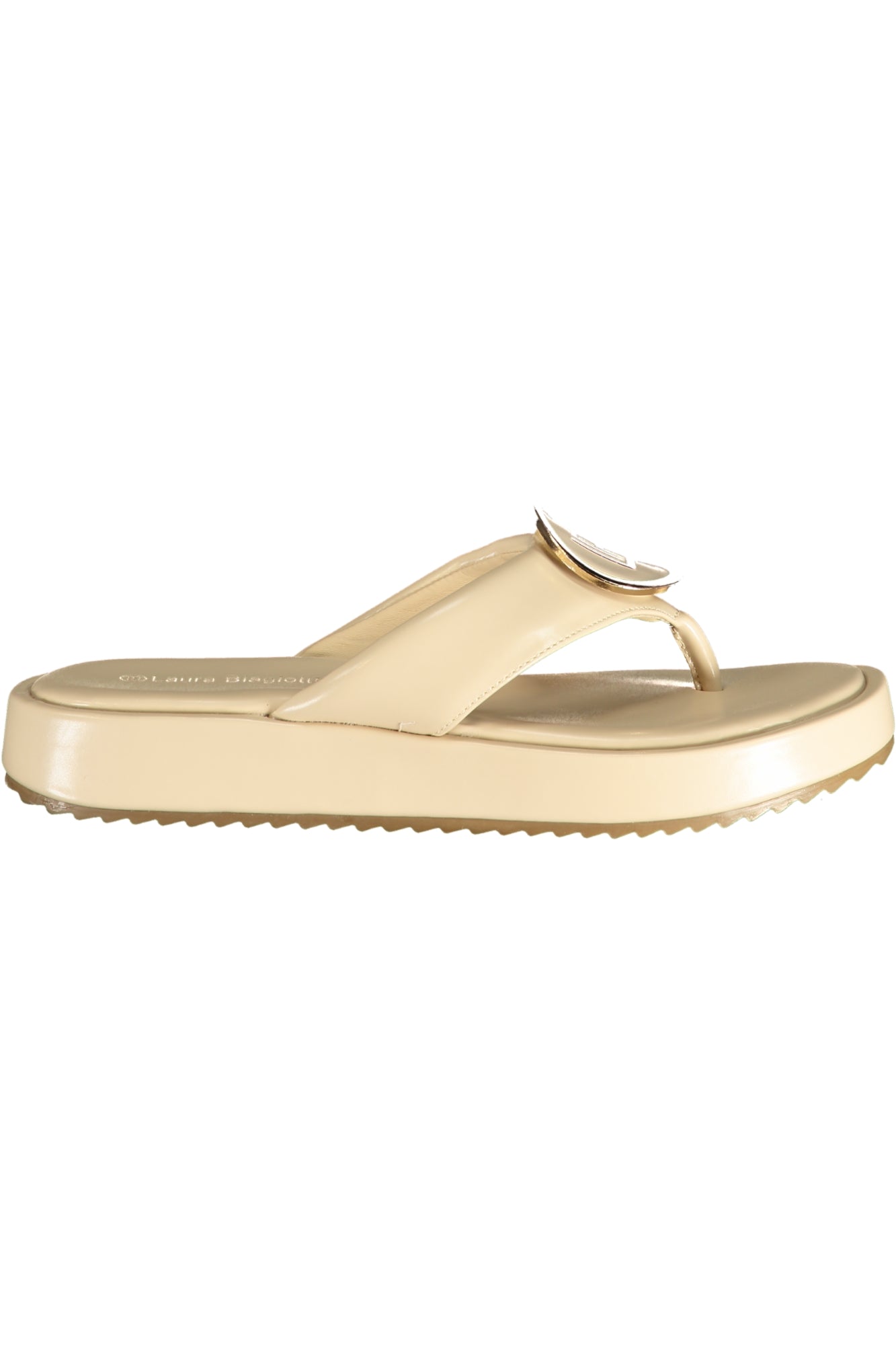 LAURA BIAGIOTTI WOMEN'S BEIGE SANDALS