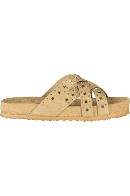LAURA BIAGIOTTI WOMEN'S BEIGE SANDALS