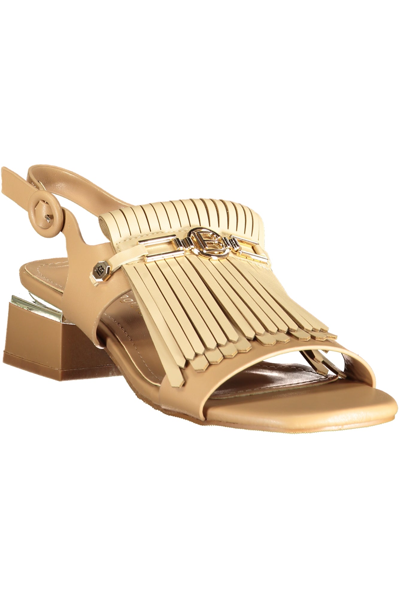 LAURA BIAGIOTTI WOMEN'S BEIGE SANDALS