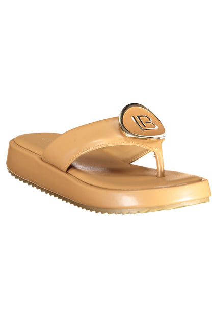 LAURA BIAGIOTTI WOMEN'S BEIGE SANDALS