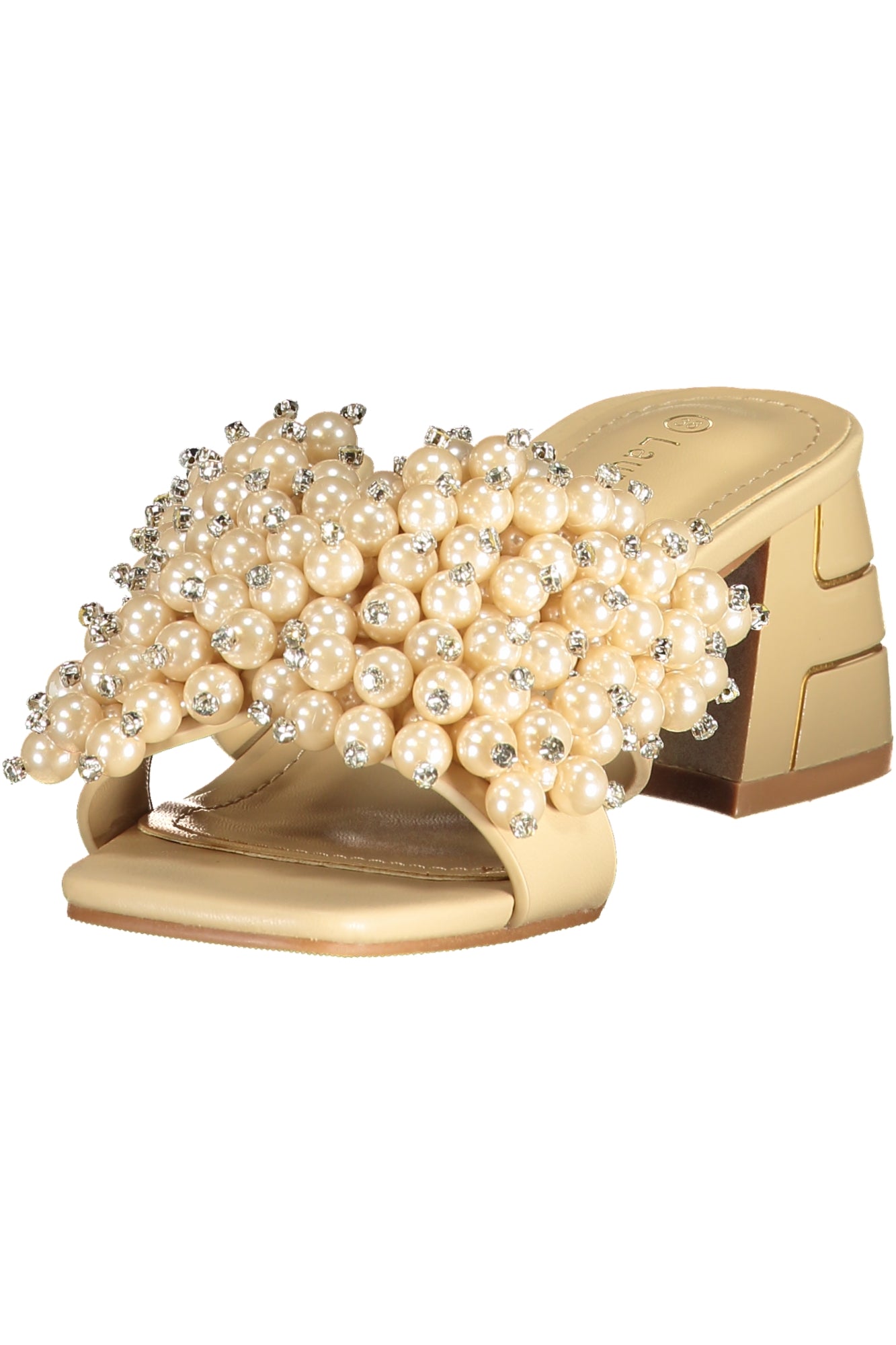 LAURA BIAGIOTTI WOMEN'S BEIGE SANDALS