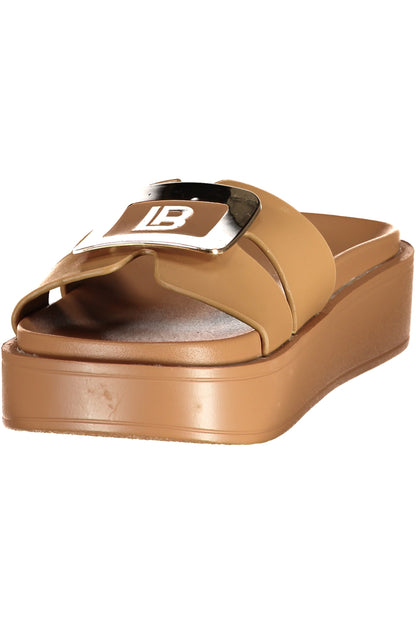 LAURA BIAGIOTTI WOMEN'S BEIGE SANDALS