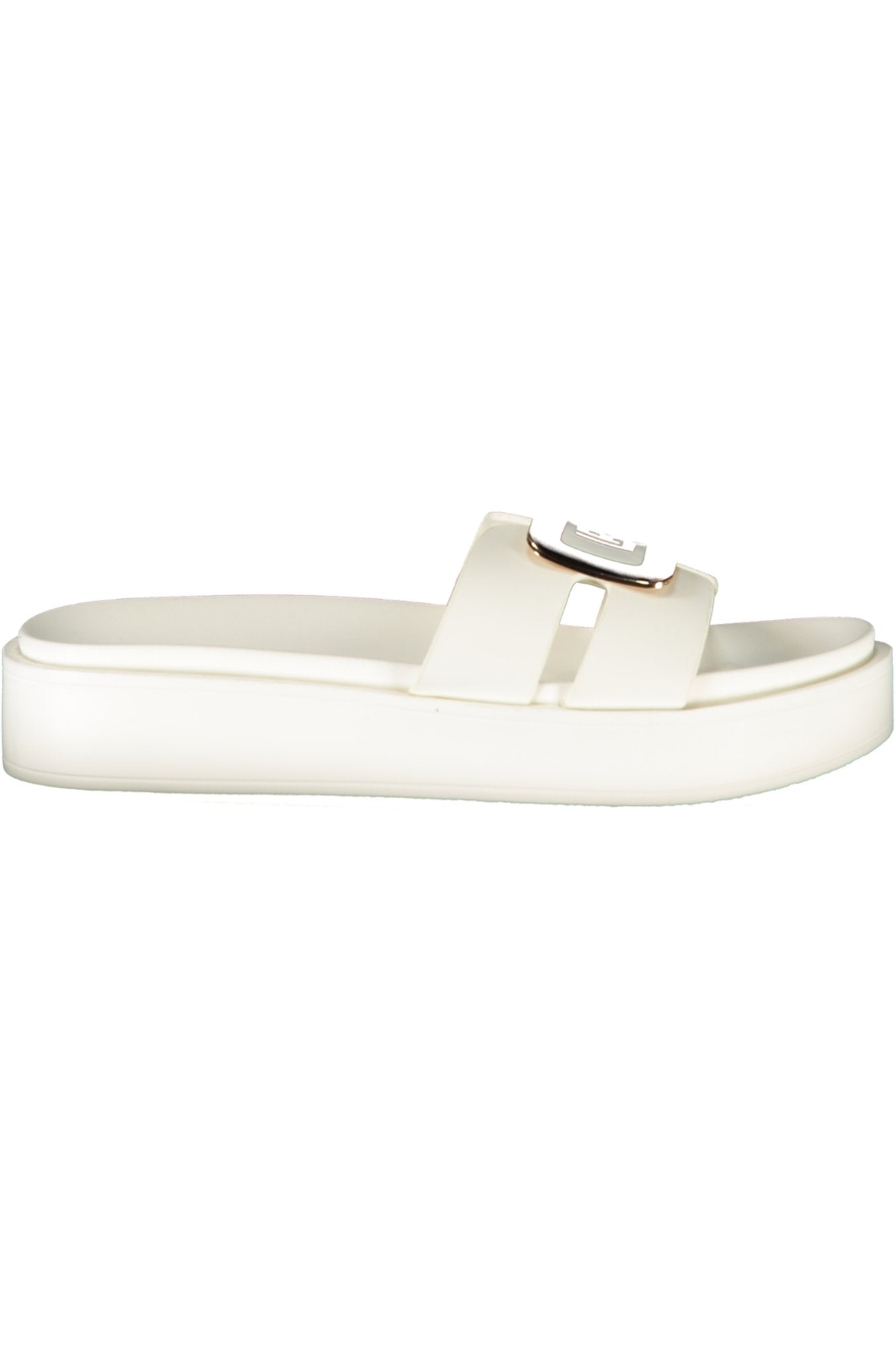 LAURA BIAGIOTTI WOMEN'S WHITE SANDALS