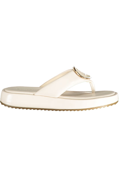 LAURA BIAGIOTTI WOMEN'S WHITE SANDALS