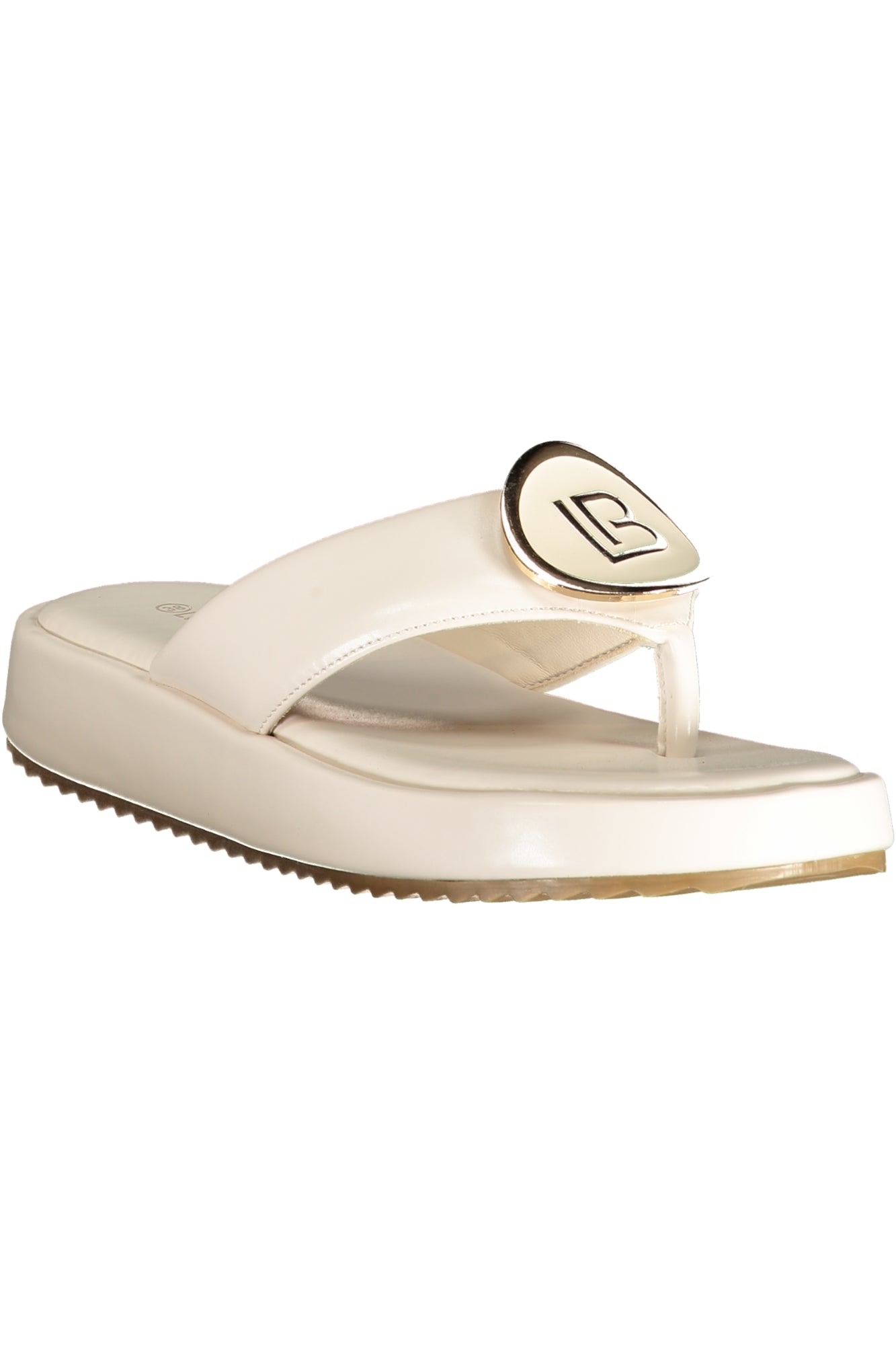 LAURA BIAGIOTTI WOMEN'S WHITE SANDALS
