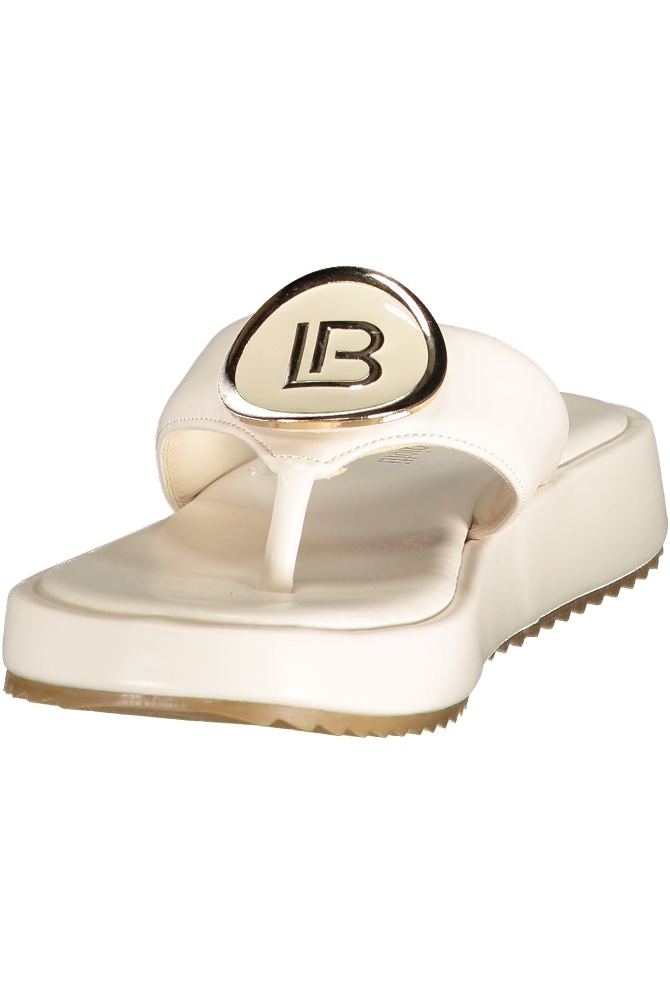 LAURA BIAGIOTTI WOMEN'S WHITE SANDALS