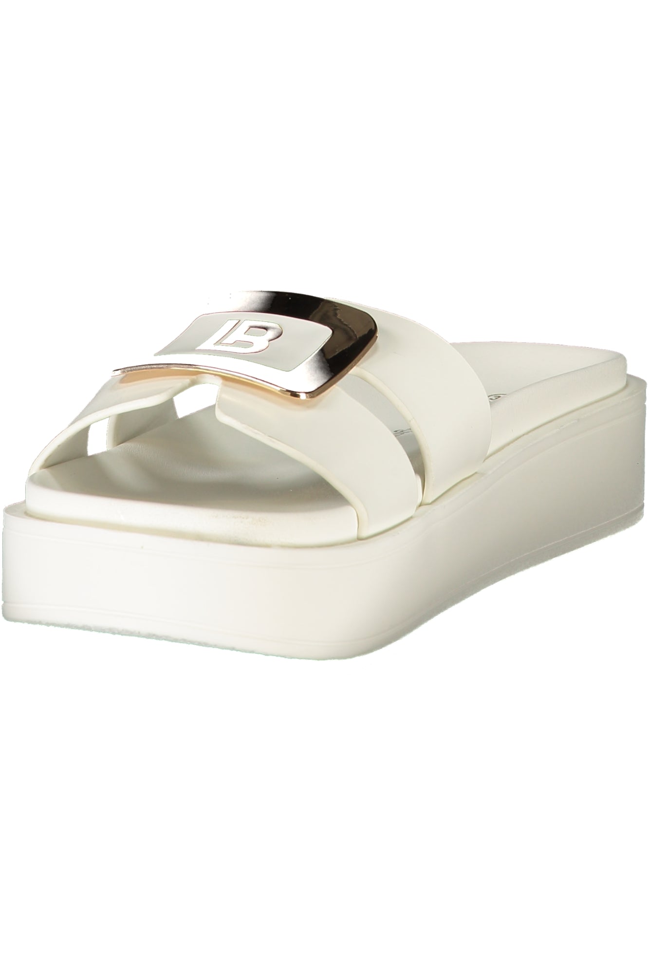 LAURA BIAGIOTTI WOMEN'S WHITE SANDALS
