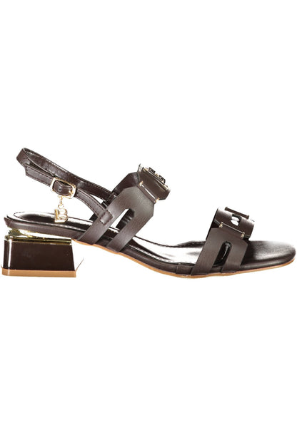 LAURA BIAGIOTTI WOMEN'S BROWN SANDALS