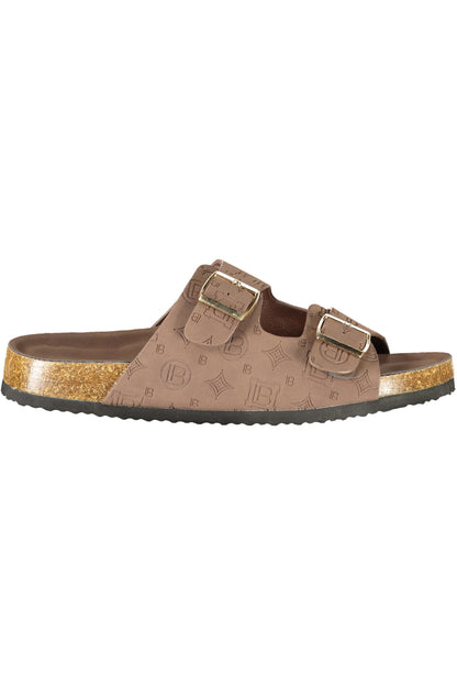 LAURA BIAGIOTTI WOMEN'S BROWN SANDALS