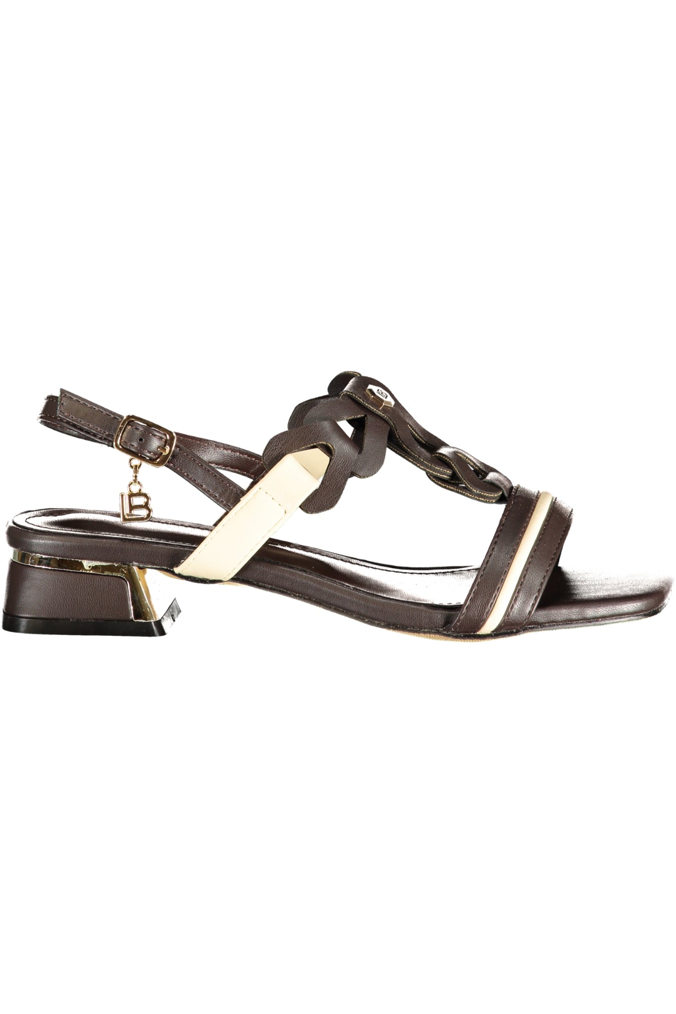 LAURA BIAGIOTTI WOMEN'S BROWN SANDALS