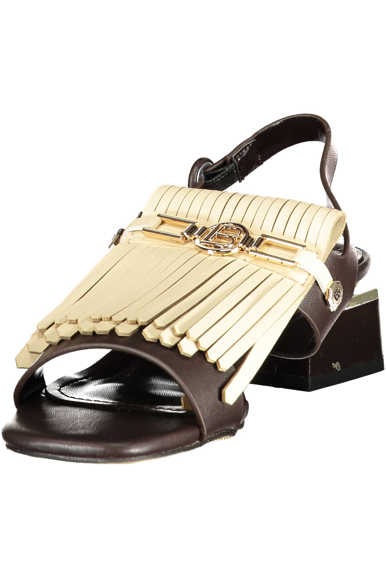LAURA BIAGIOTTI WOMEN'S BROWN SANDALS