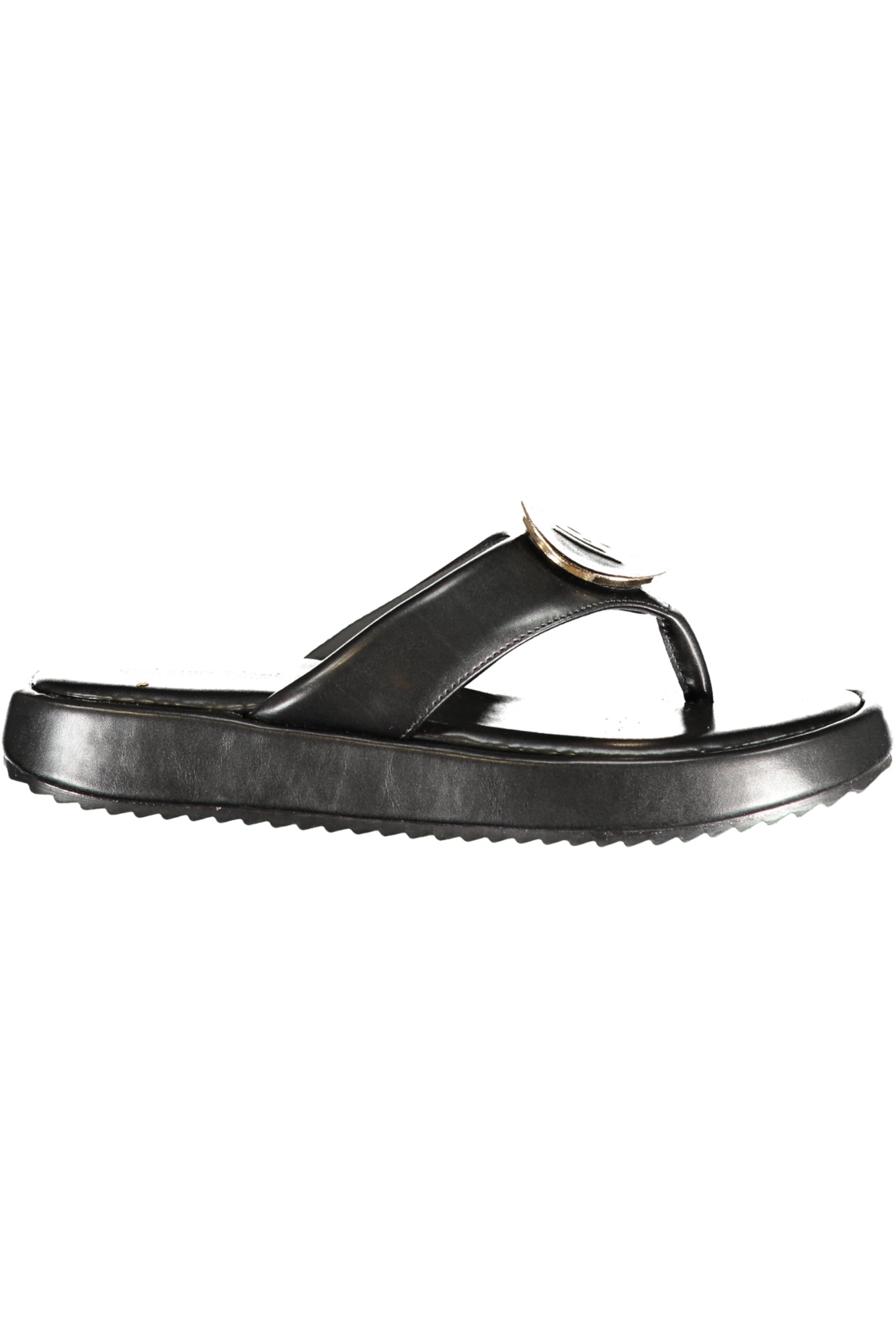 LAURA BIAGIOTTI WOMEN'S BLACK SANDALS