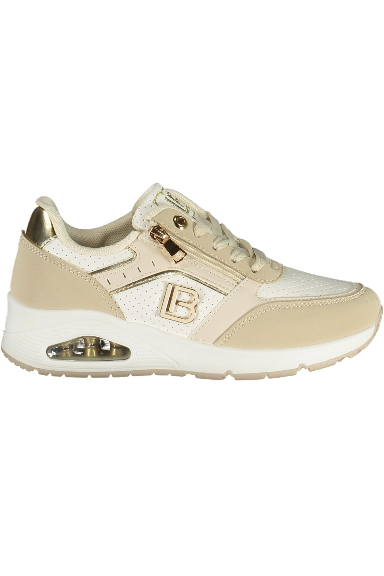 LAURA BIAGIOTTI WOMEN'S BEIGE SPORTS SHOES