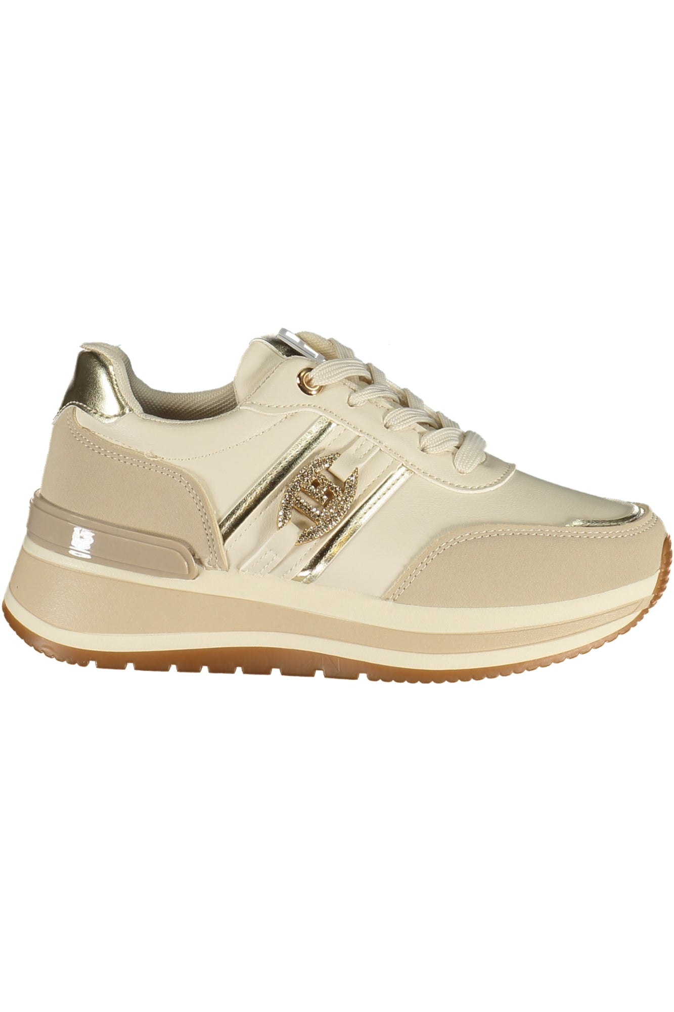 LAURA BIAGIOTTI WOMEN'S BEIGE SPORTS SHOES