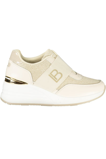 LAURA BIAGIOTTI WOMEN'S BEIGE SPORTS SHOES
