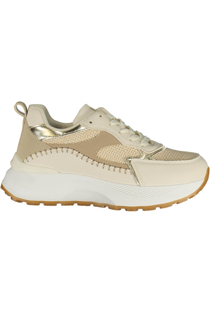 LAURA BIAGIOTTI WOMEN'S BEIGE SPORTS SHOES