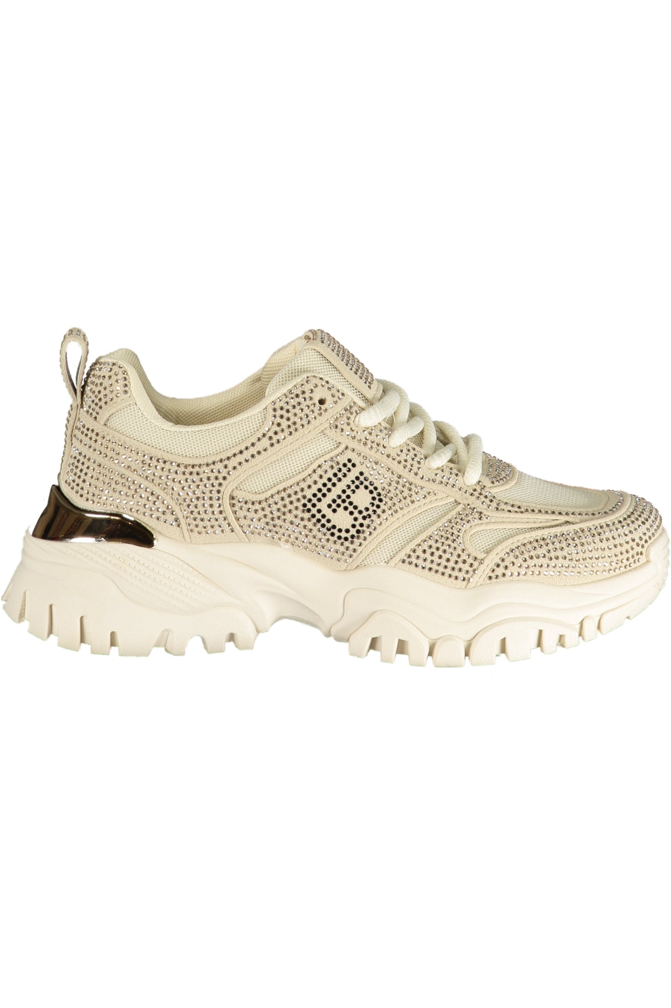 LAURA BIAGIOTTI WOMEN'S BEIGE SPORTS SHOES