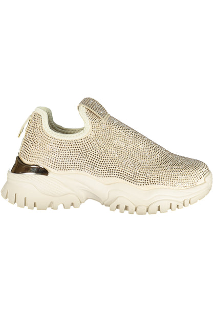 LAURA BIAGIOTTI WOMEN'S BEIGE SPORTS SHOES