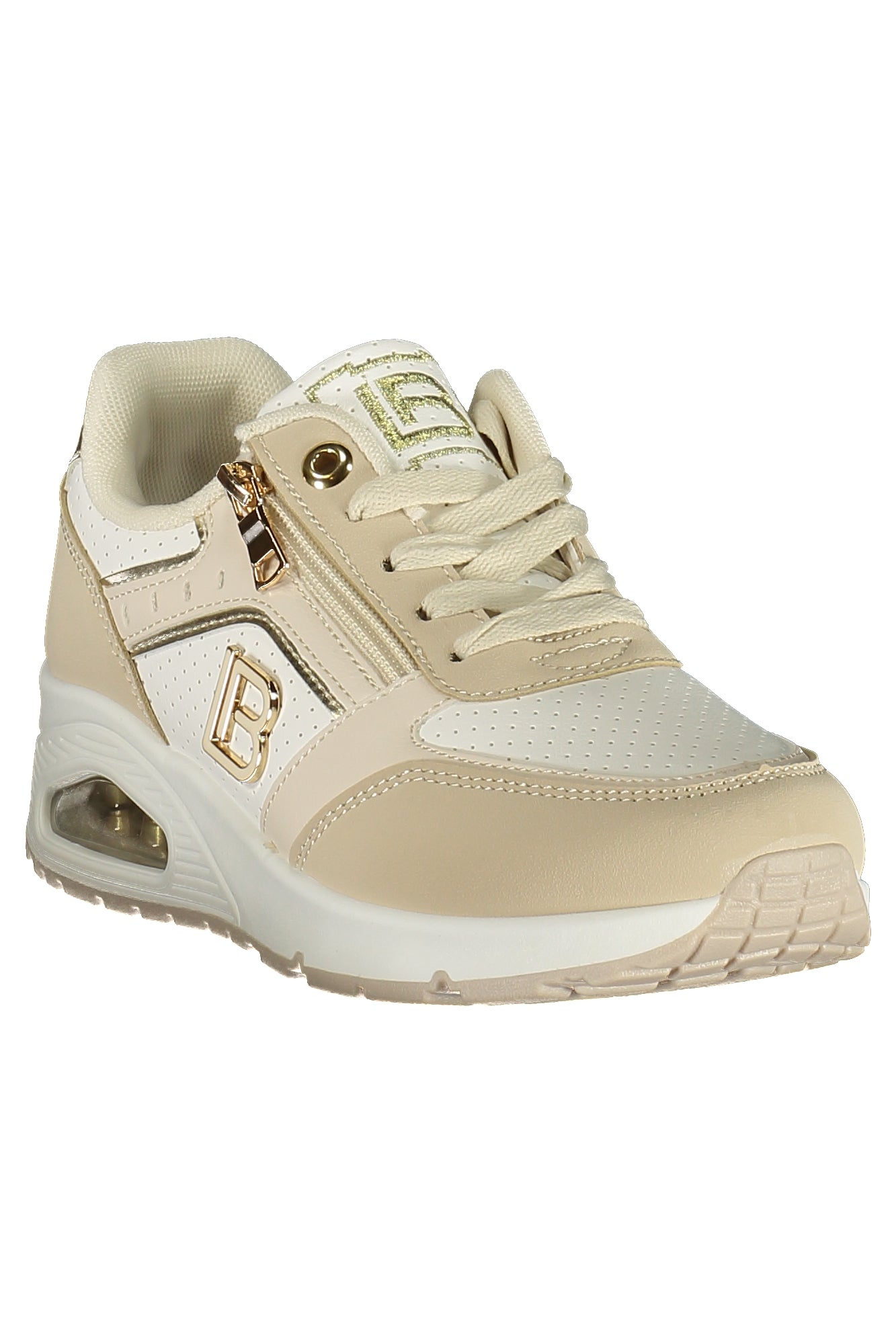 LAURA BIAGIOTTI WOMEN'S BEIGE SPORTS SHOES