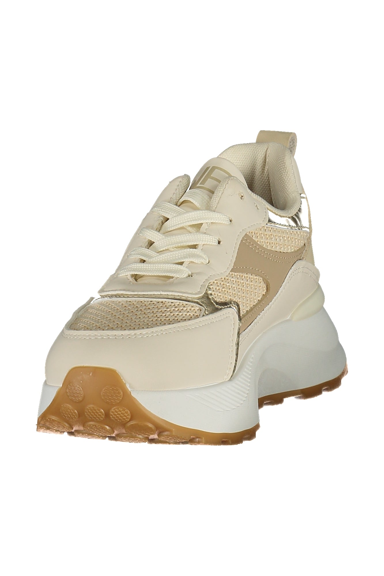 LAURA BIAGIOTTI WOMEN'S BEIGE SPORTS SHOES