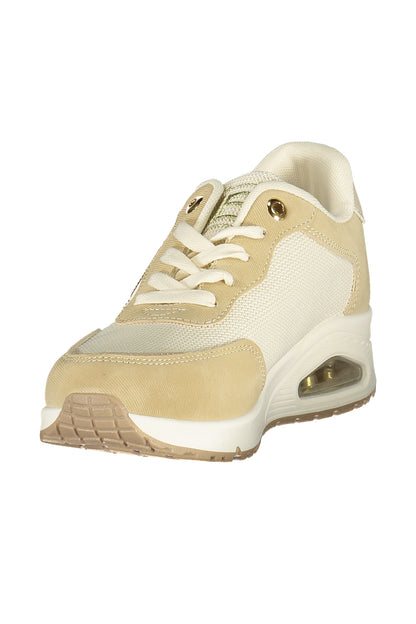 LAURA BIAGIOTTI WOMEN'S BEIGE SPORTS SHOES