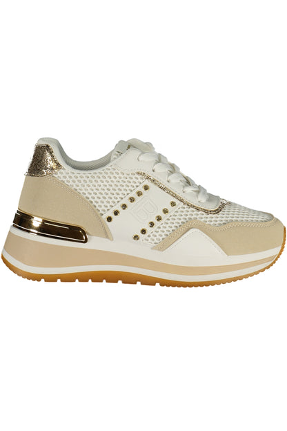 LAURA BIAGIOTTI WOMEN'S WHITE SPORTS SHOES