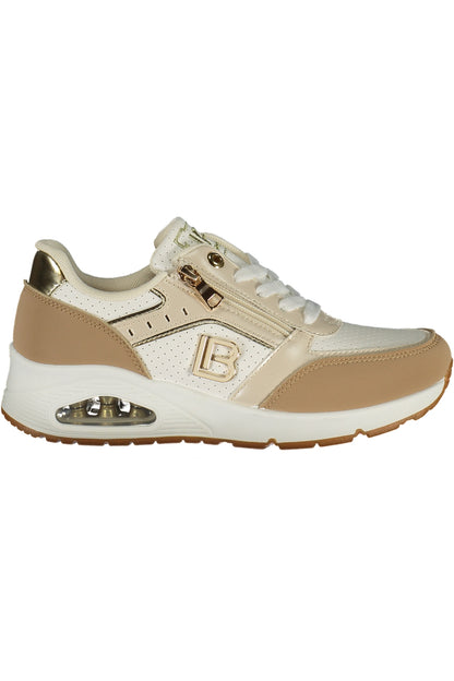 LAURA BIAGIOTTI WOMEN'S WHITE SPORTS SHOES