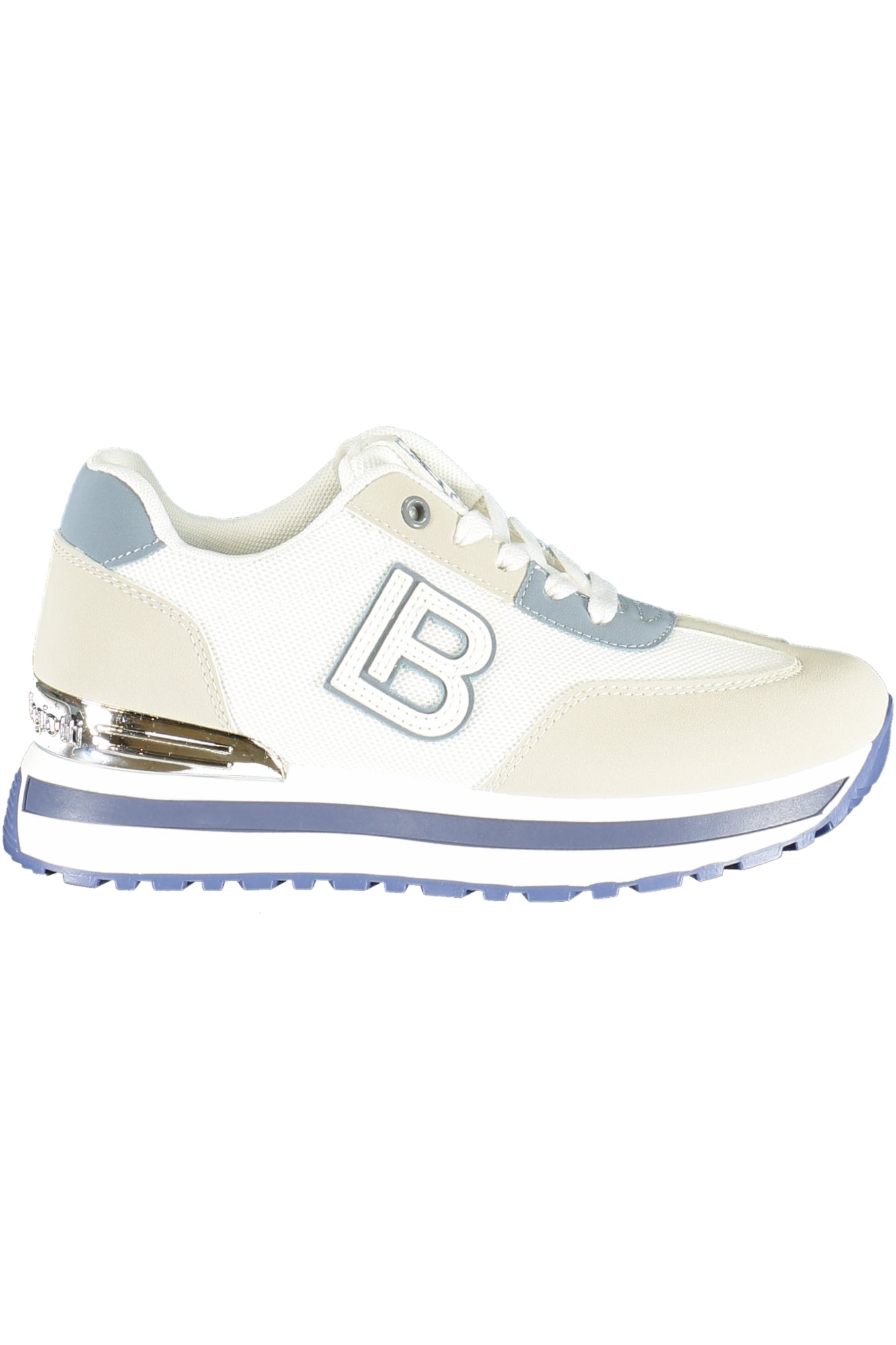 LAURA BIAGIOTTI WOMEN'S WHITE SPORTS SHOES